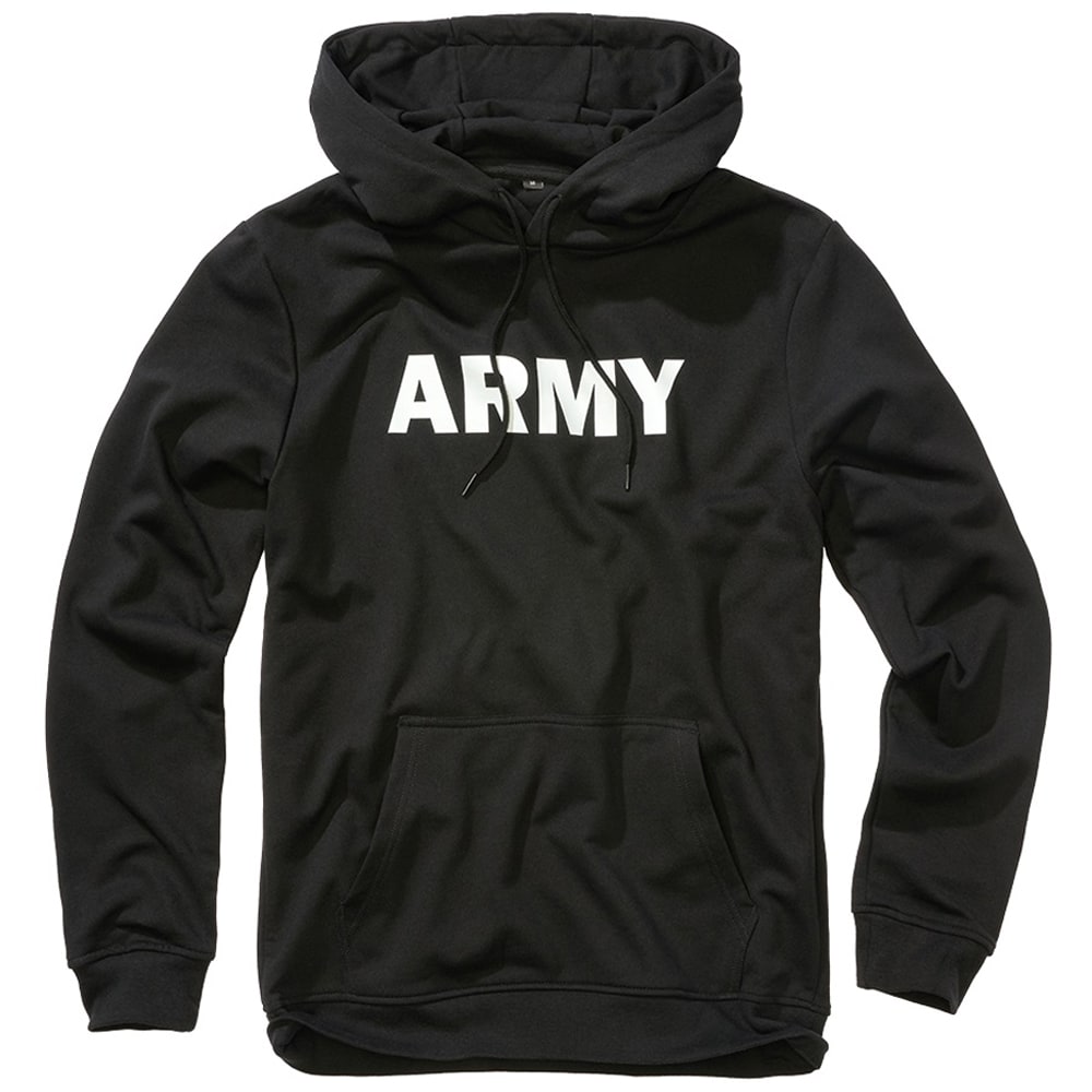 Bluză Brandit Army Hoody - Black