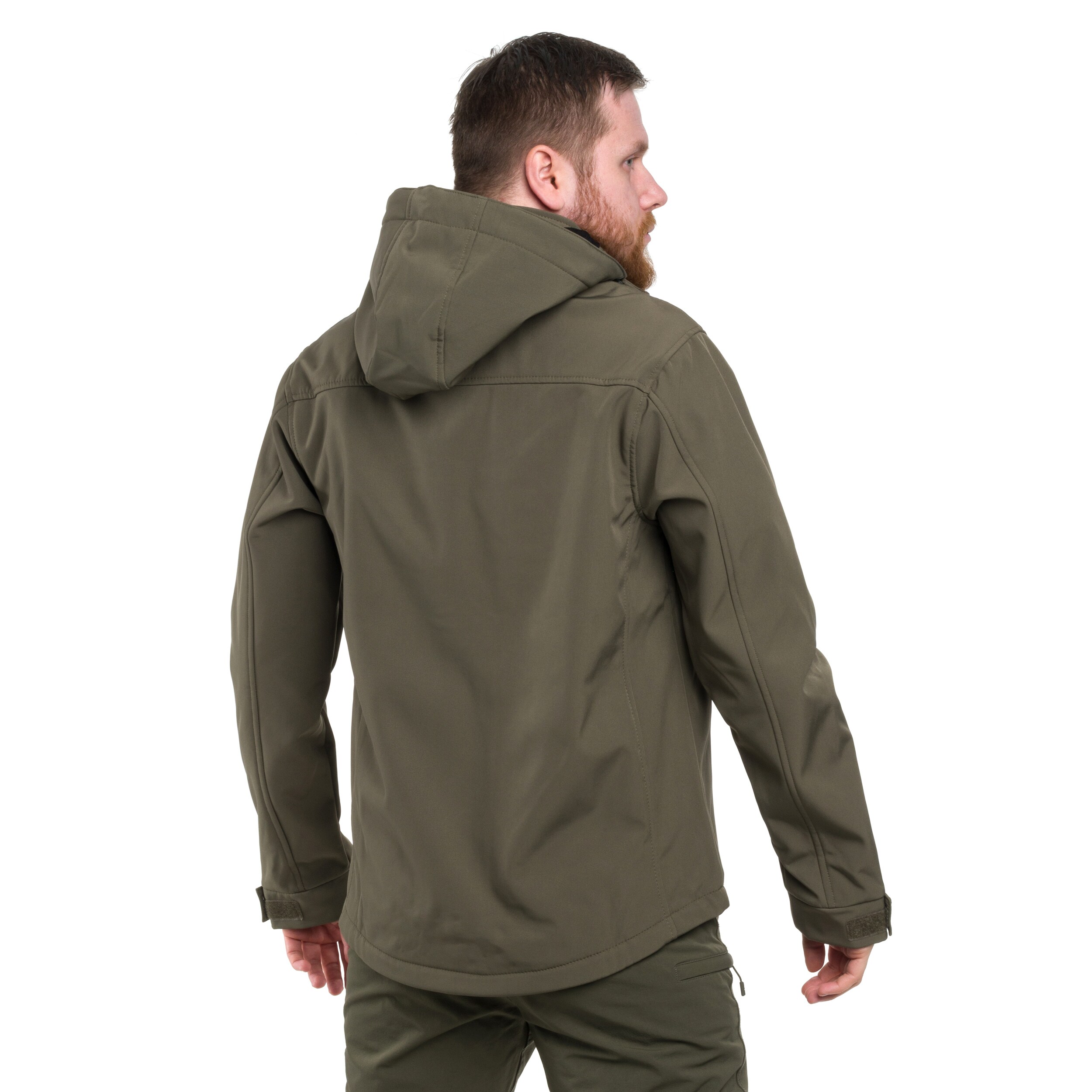 Jachetă Brandit Softshell Hurricane - Olive