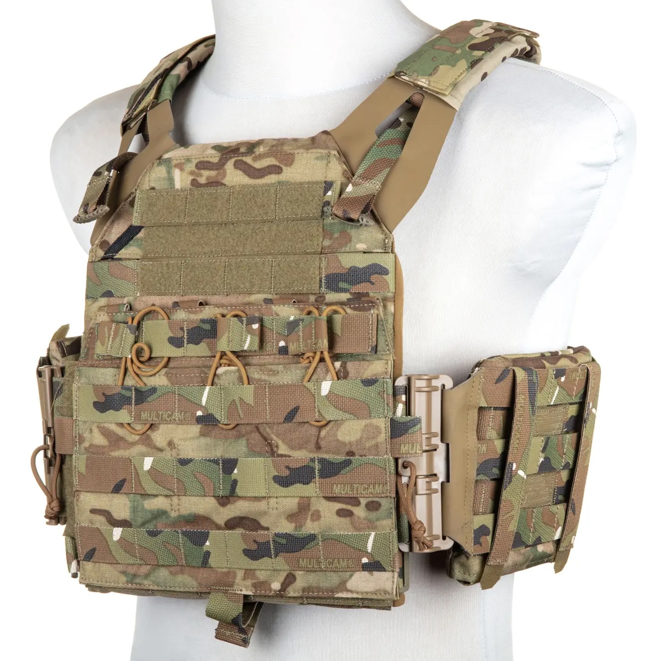 Vestă tactică PEW Tactical VT04 Plate Carrier - MultiCam