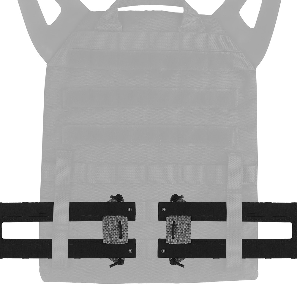 Centură cummerbund Wosport Lightweight Gridle QD - Black