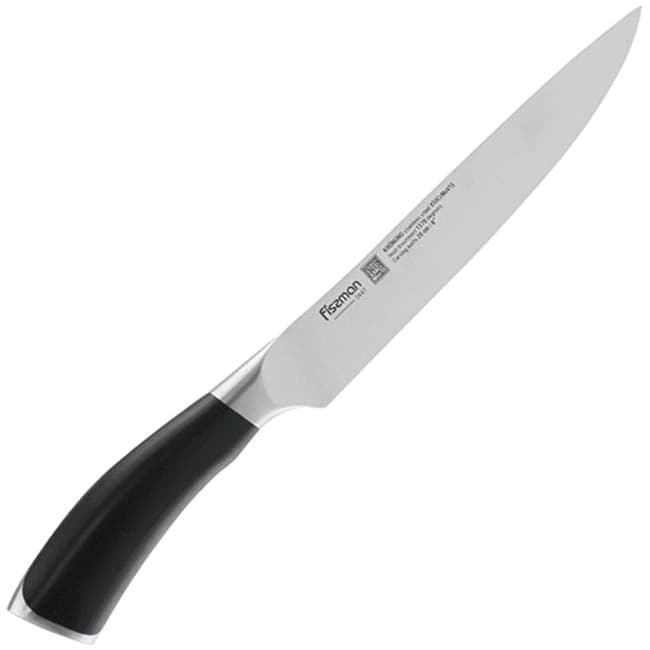 Cuțit de bucătărie Fissman Krönung Carving 20 cm - Black