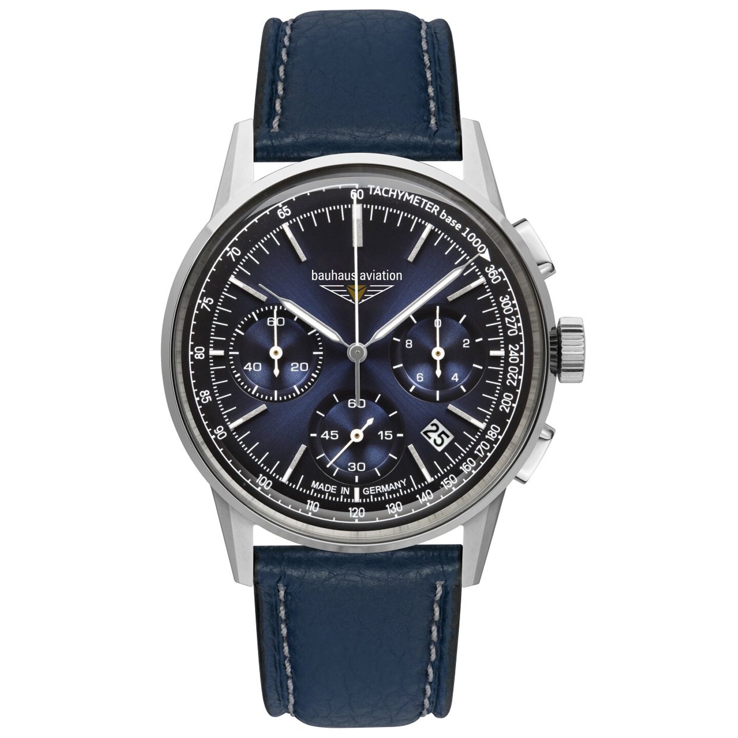 Ceas Bauhaus Aviation G38 Quartz 23763 - Blue