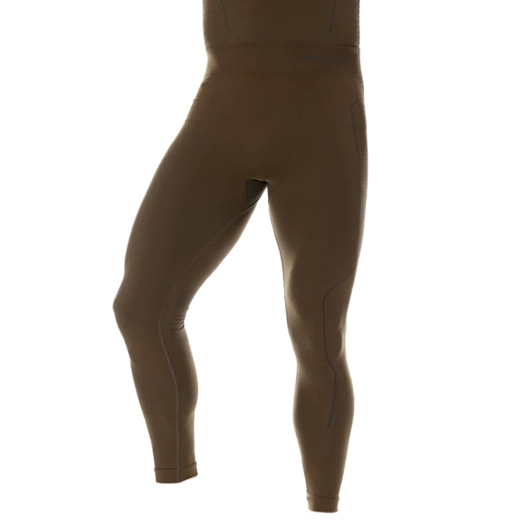 Colanți termoactivi Brubeck Thermo Nilit Heat - Khaki