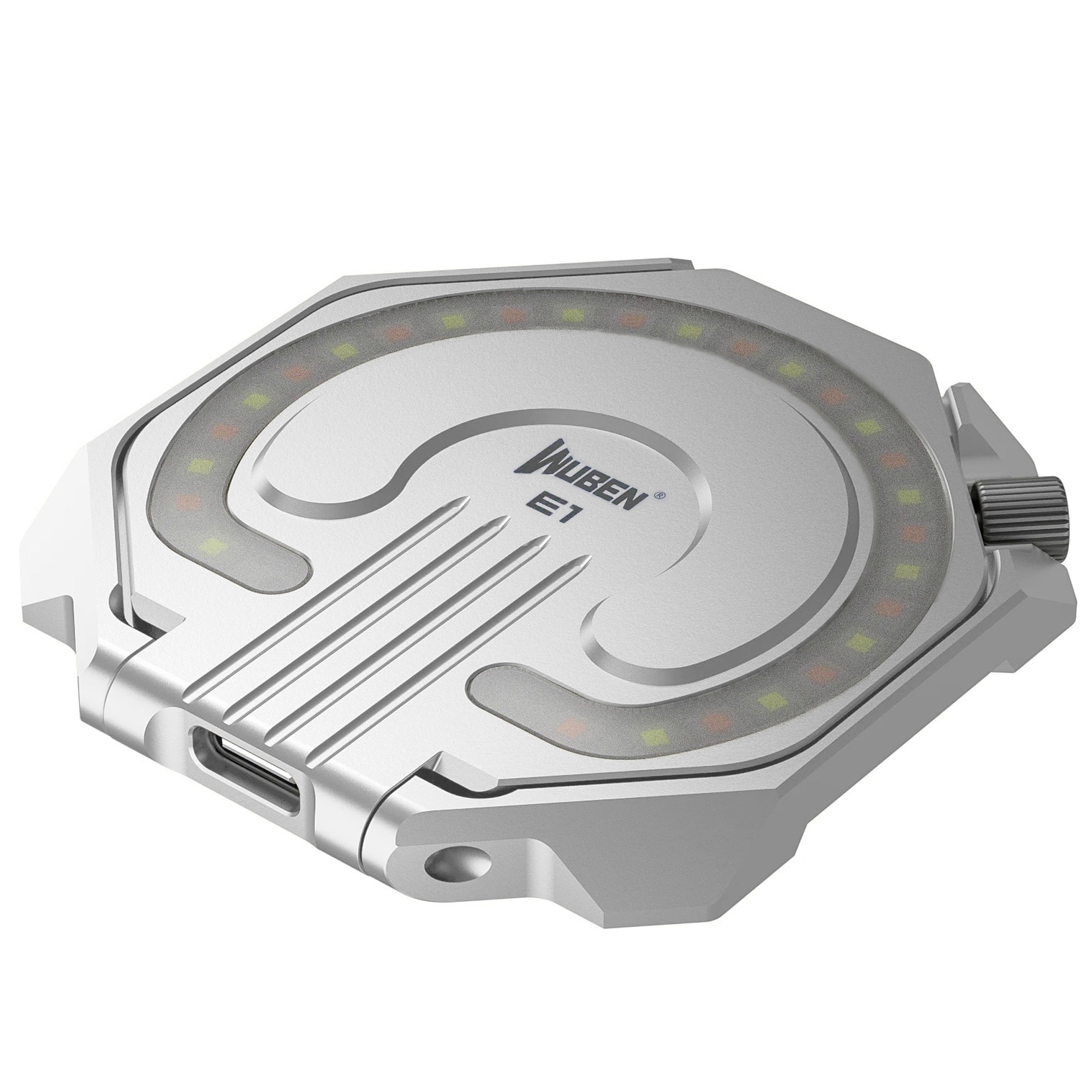 Lampă Wuben E1 EDC Selfie Light Portable Ring Light White - 300 lumeni