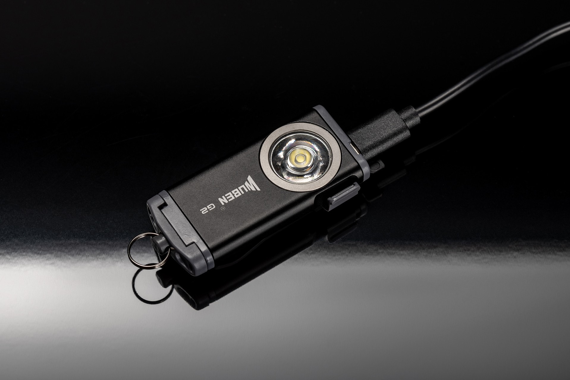 Lanternă tip breloc Wuben G2 Black - 500 lumeni