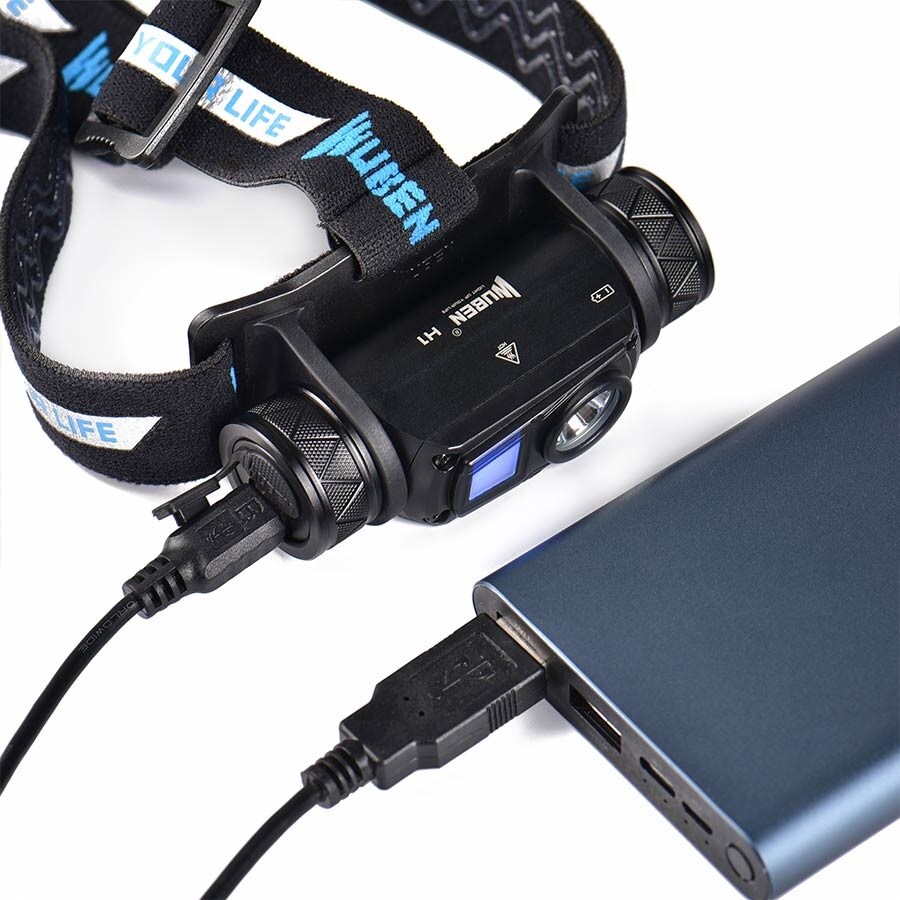 Lanternă frontală Wuben H1 - 1200 lumeni