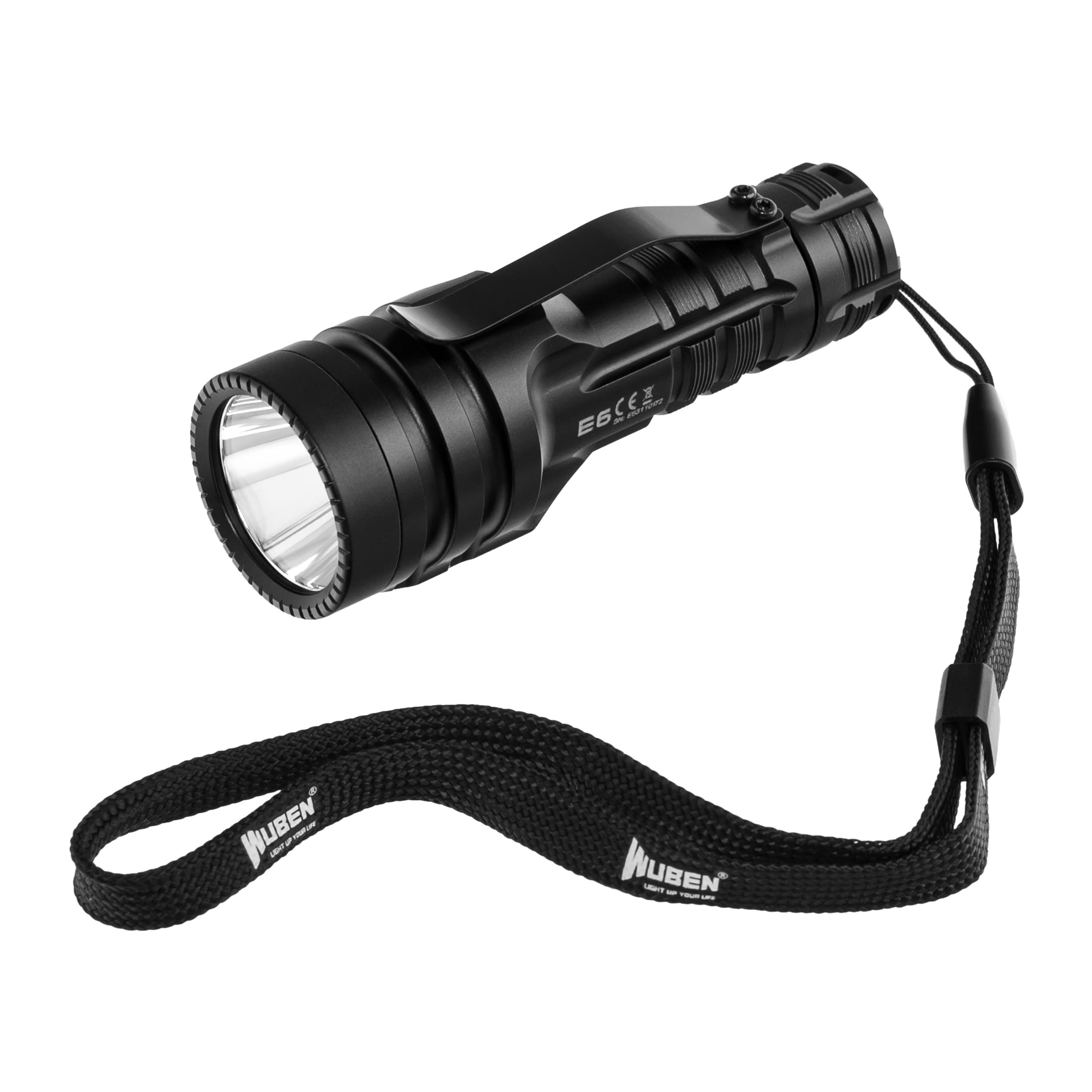 Lanternă Wuben E6 Black - 900 lumeni
