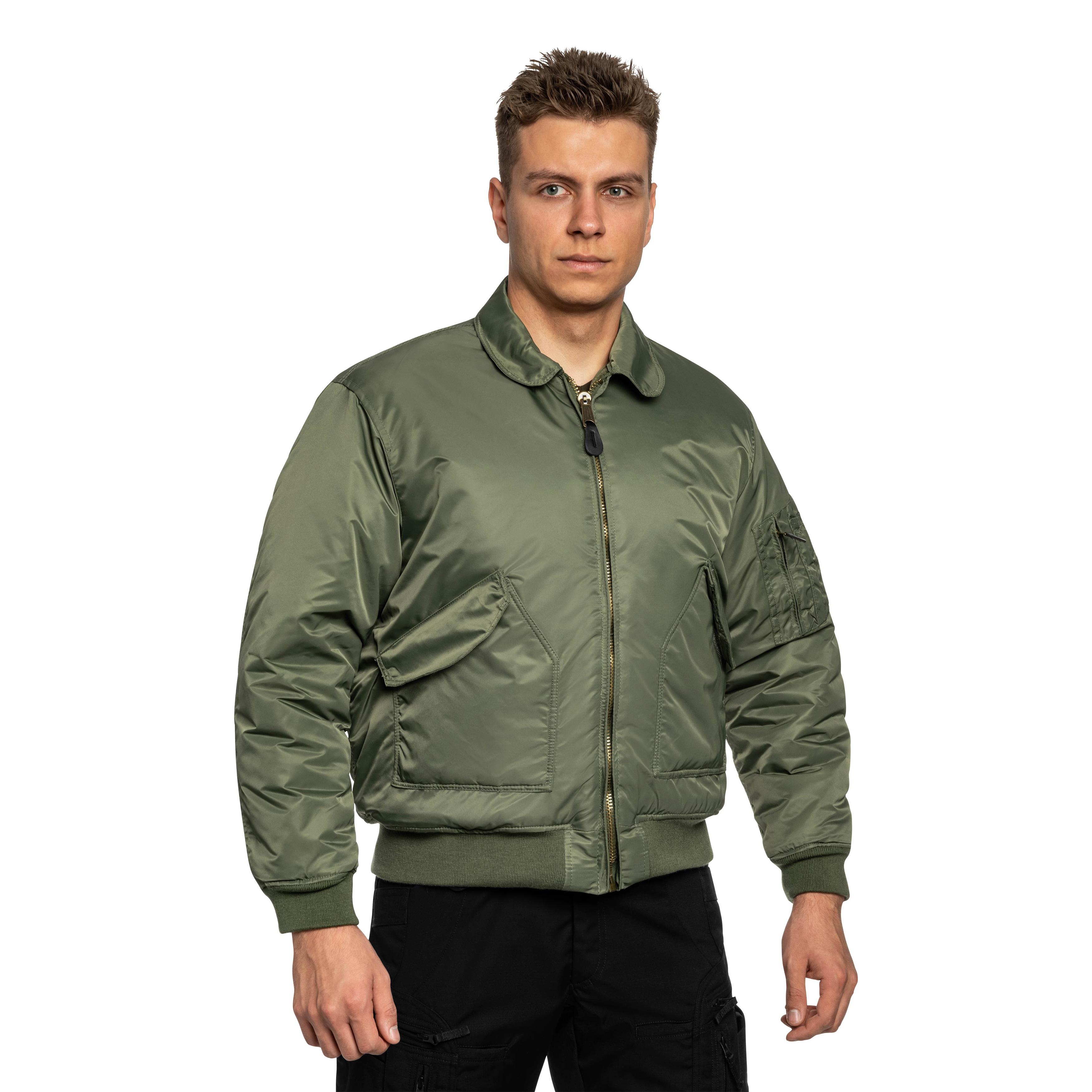 Jachetă Mil-Tec US CWU Tactical Flyers Basic - Olive