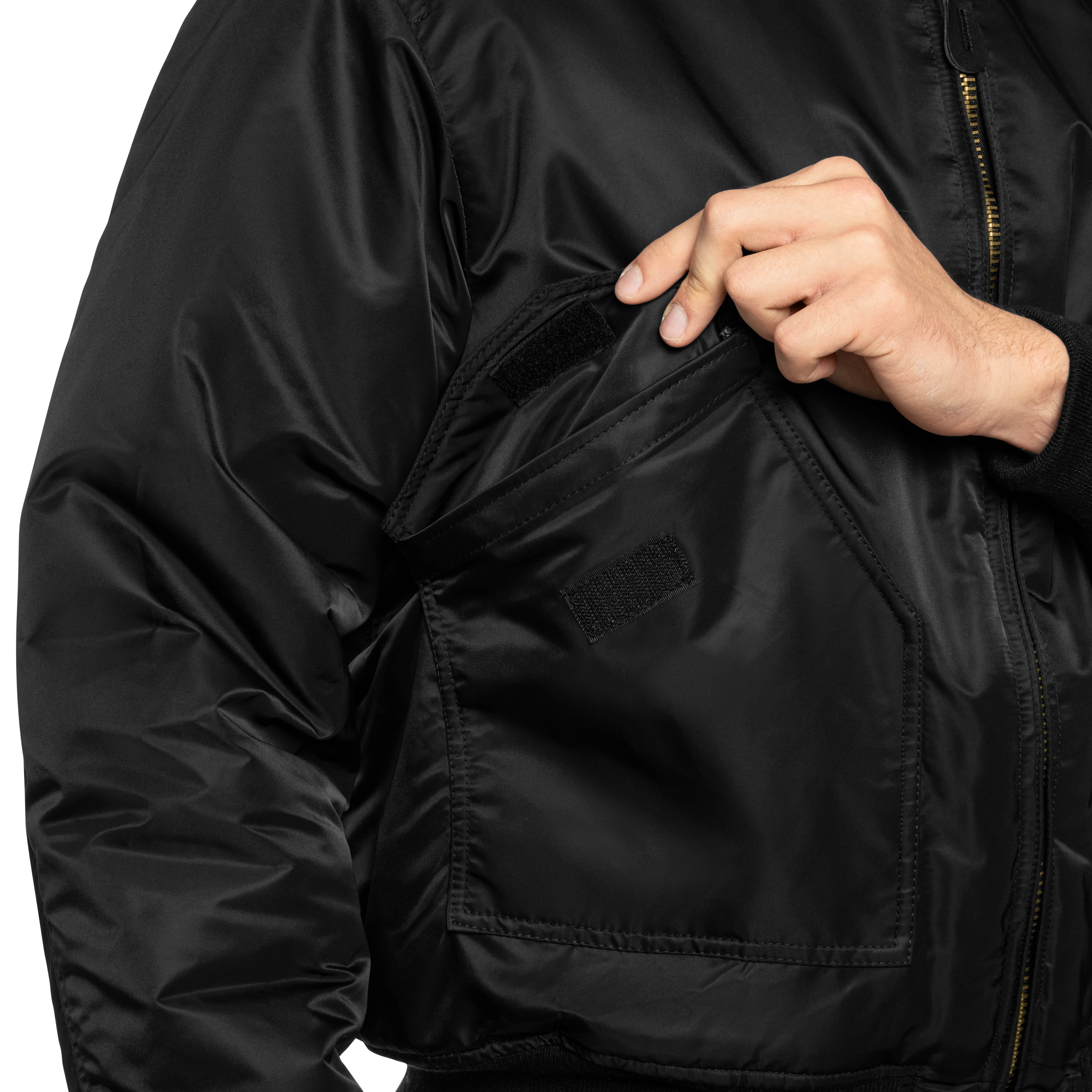 Jachetă Mil-Tec US CWU Tactical Flyers Basic - Black