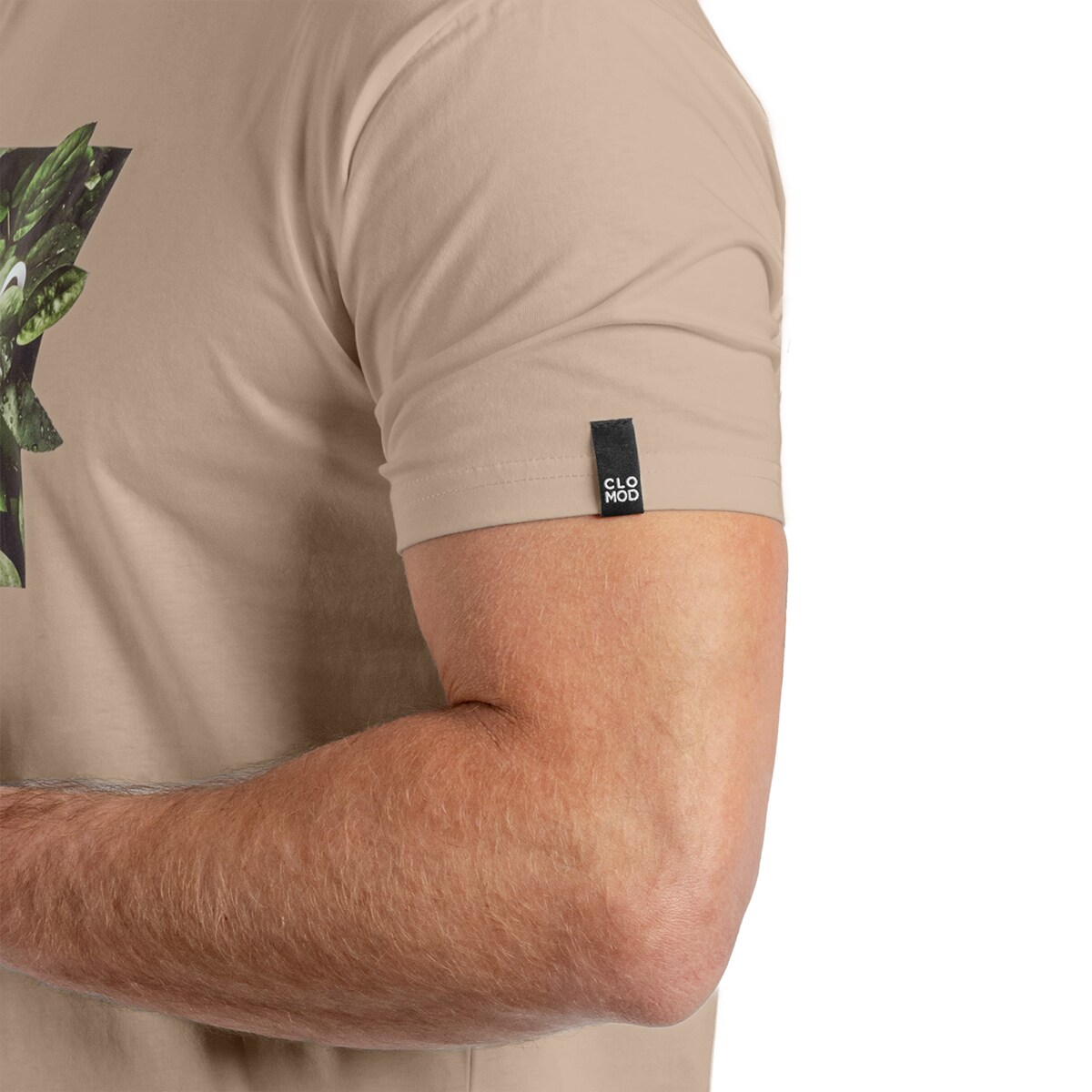 Tricou T-shirt Pentagon CloMod Leaves - Coyote