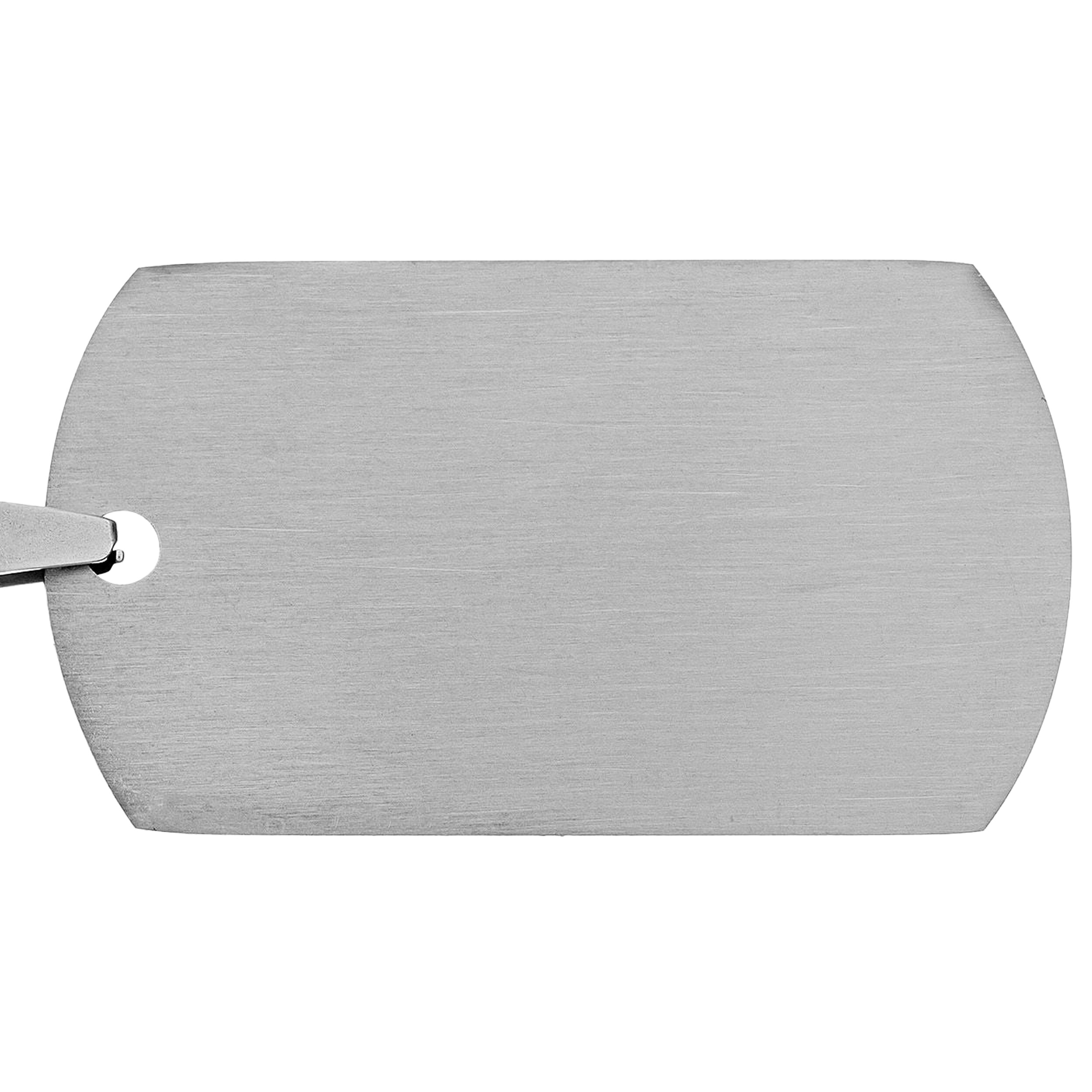 Plăcuță militară Piran din oțel inoxidabil  - Satinat