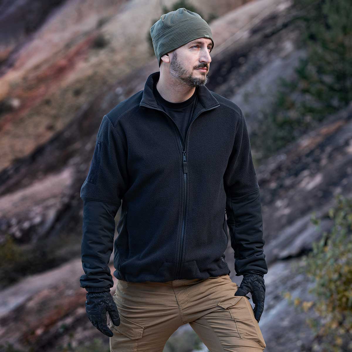 Bluză polar 5.11 Bastion Tactical Fleece - Black
