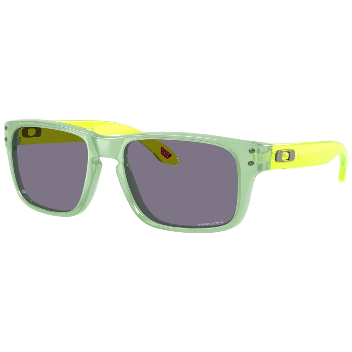 Ochelari de soare Oakley Holbrook XXS - Transparent Jade/Prizm Grey