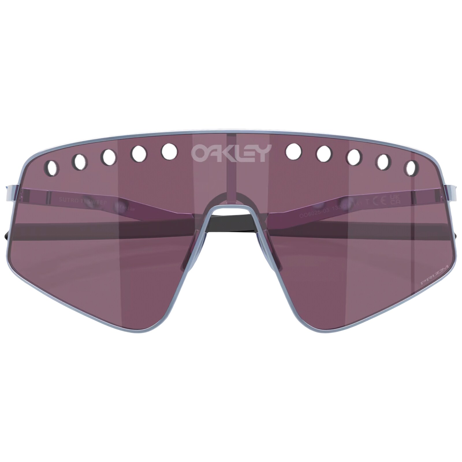 Ochelari de soare Oakley Sutro TI Sweep - Polished Stonewash/Prizm Road Black
