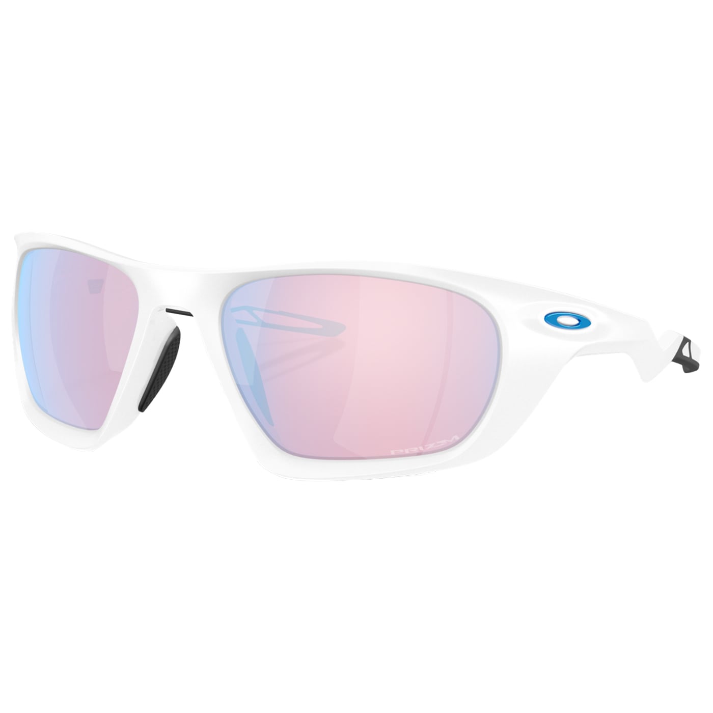 Ochelari de soare Oakley Lateralis - Matte White/Prizm Snow Sapphire