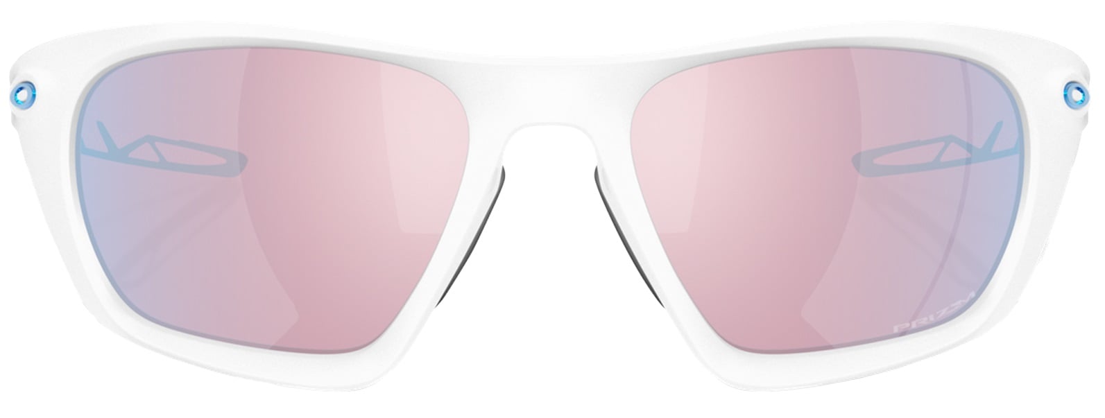 Ochelari de soare Oakley Lateralis - Matte White/Prizm Snow Sapphire