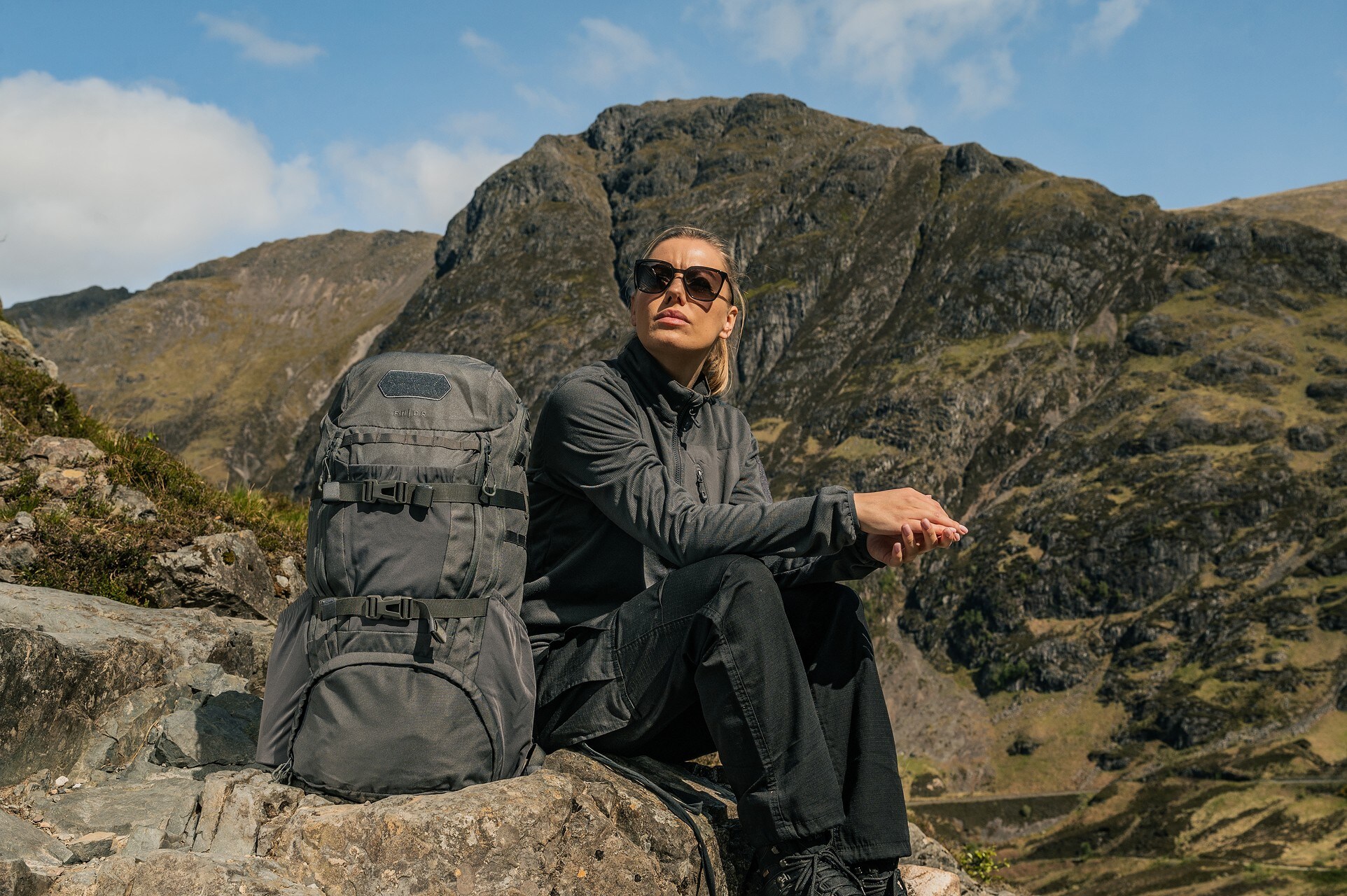 Ochelari de soare Oakley Sielo - Matte Black Ink/Prizm Grey Polarized