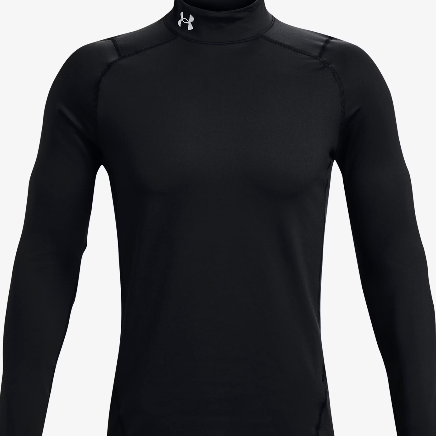 Tricou termoactiv Under Armour ColdGear Long Sleeve - Black