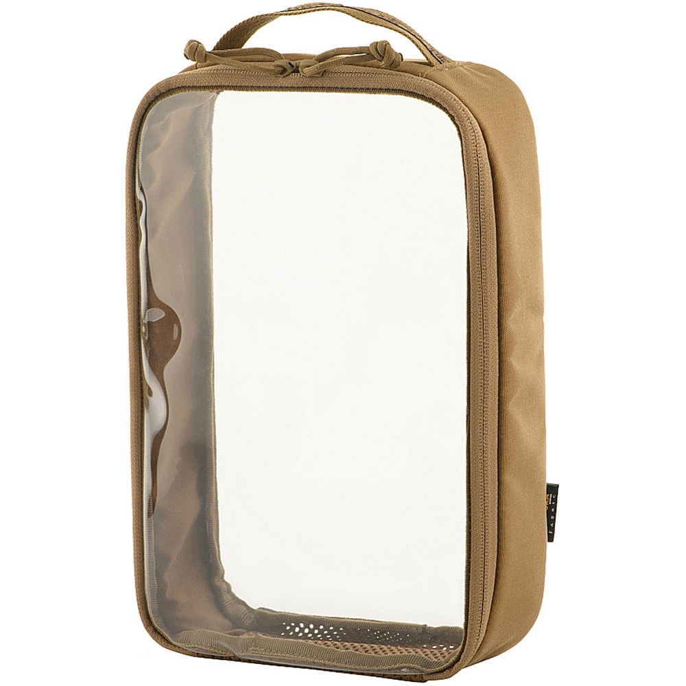Organizator M-Tac Elite transparent Large (30 x 19 cm) - Coyote