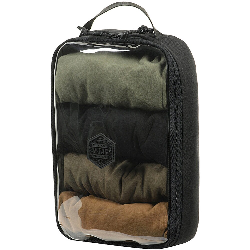 Organizator M-Tac Elite transparent Gen.II Large (30 x 19 cm) - Black