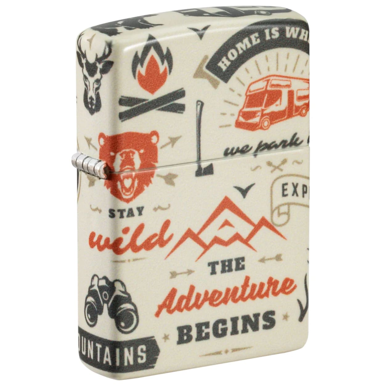 Brichetă pe benzină Zippo Outdoor Adventure Design