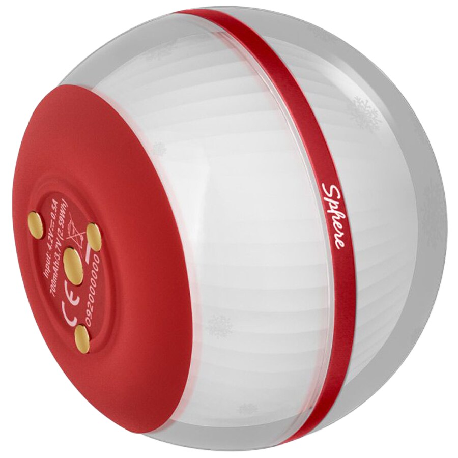 Lampă Olight Sphere Snowflake Red - 75 lumeni