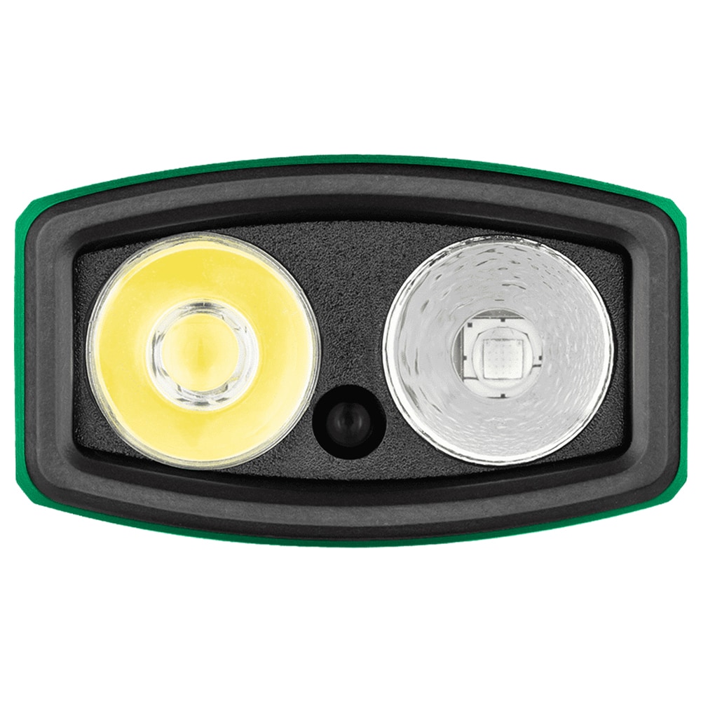 Lanternă cu laser Olight Arkfeld Pro UV Cool White Snowflake Green - 1300 lumeni