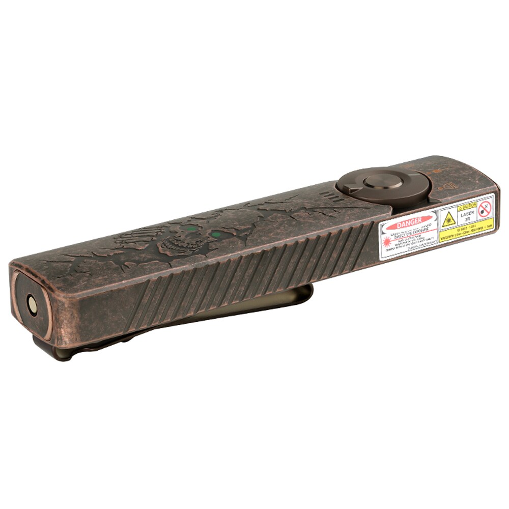 Lanternă cu laser Olight Arkfeld Pro UV Cool White Copper Bones - 1300 lumeni