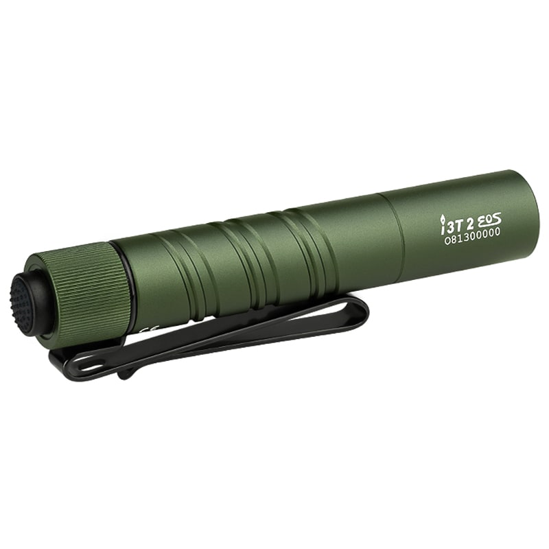 Lanternă Olight I3T 2 EOS OD Green - 300 lumeni
