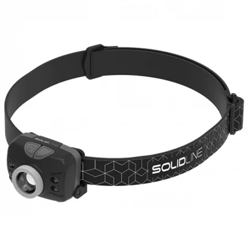 Lanternă frontală Ledlenser SH5 Solidline Black - 350 lumenów