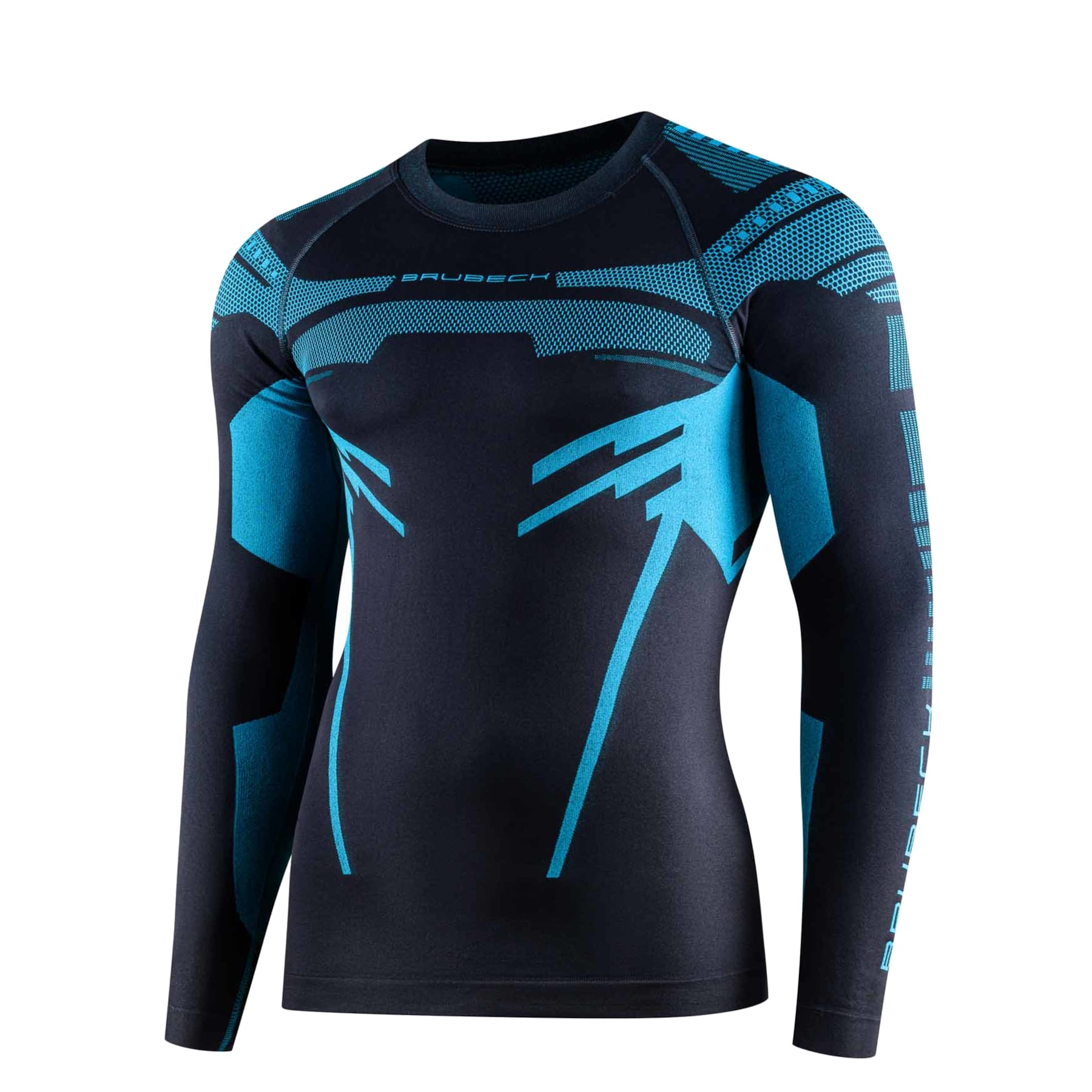 Tricou termoactiv Brubeck Dry Long Sleeve - Bluemarin