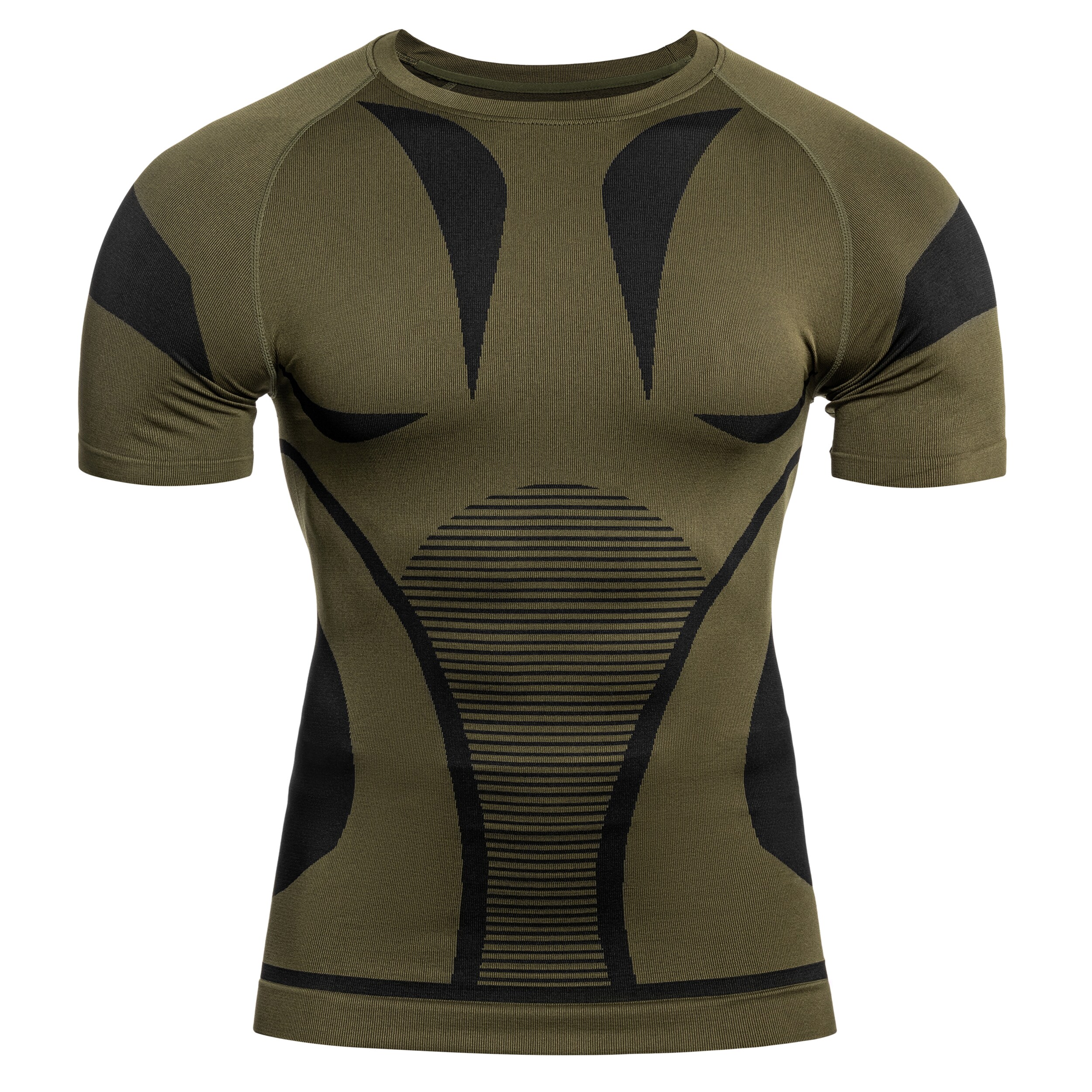 Lenjerie de corp termoactivă Mil-Tec scurtă 4-Way Stretch Performance - Olive