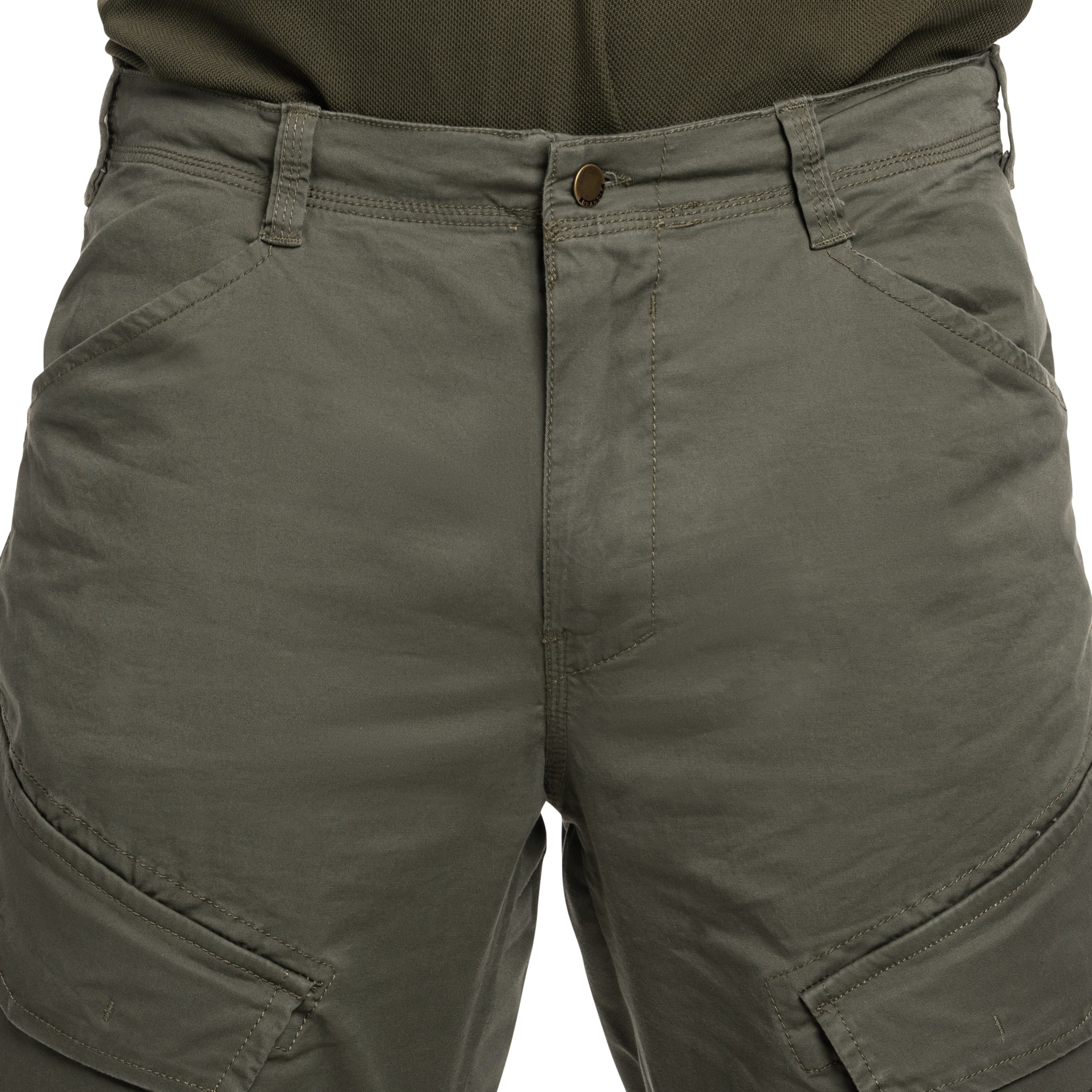 Pantaloni Brandit Adven Slim Fit - Olive