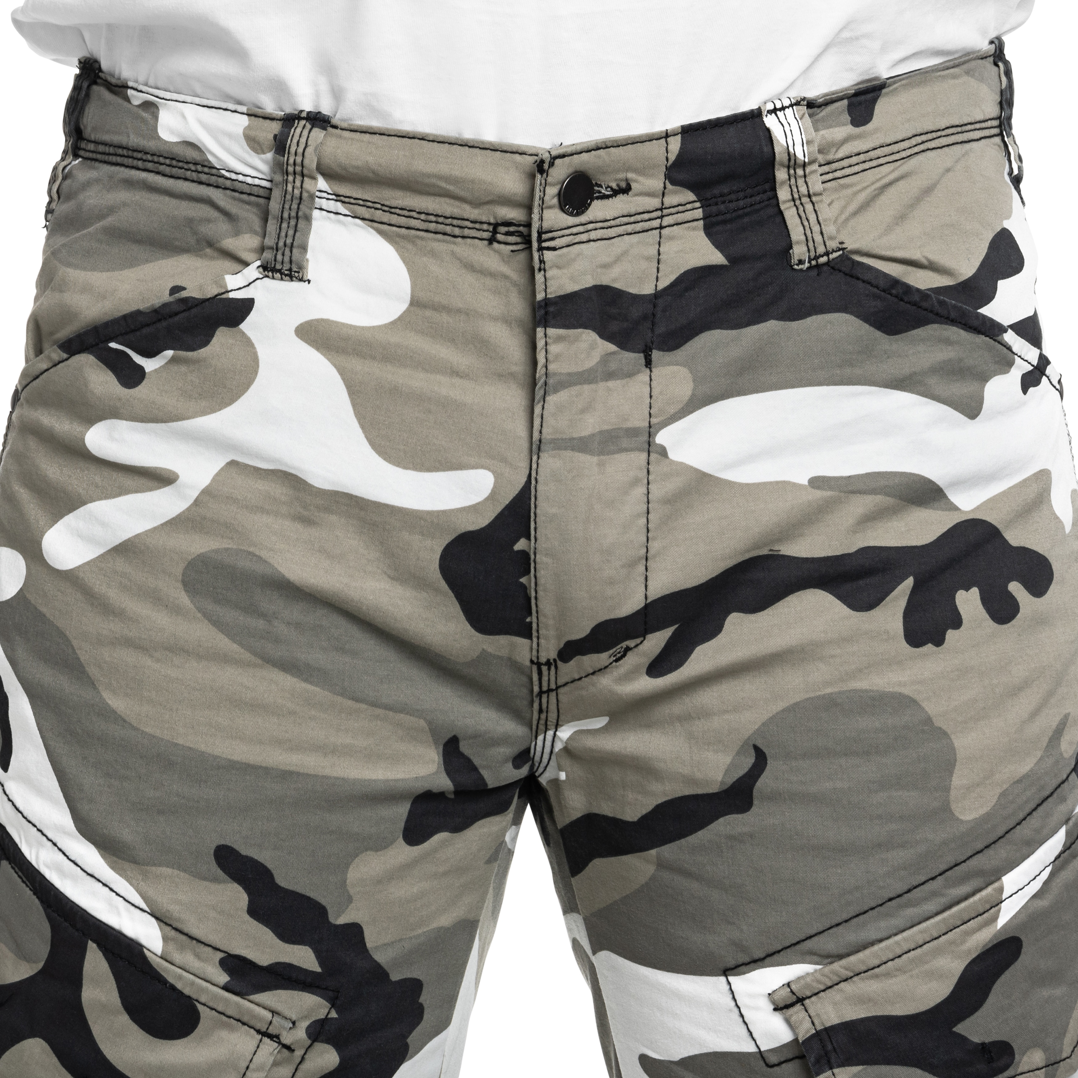 Pantaloni Brandit Adven Slim Fit - Urban Camo