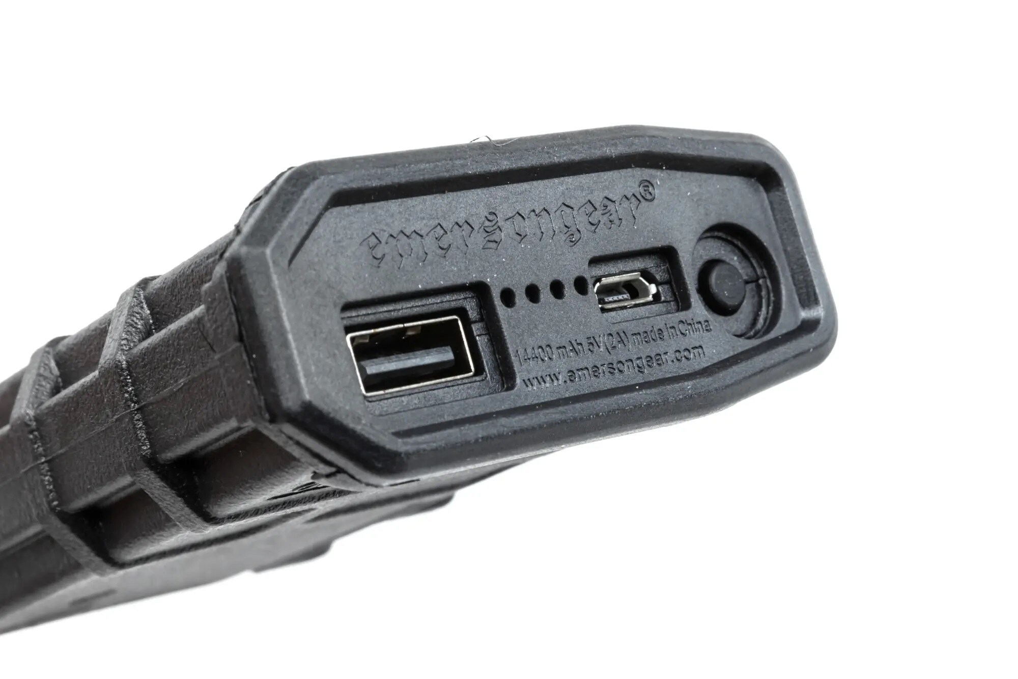 Powerbank Emerson Gear în formă de încărcător de pistol M4/M16 scurt - Black