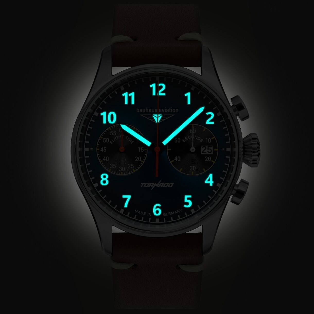 Ceas Bauhaus Aviation Tornado Quartz 27723 - Brown