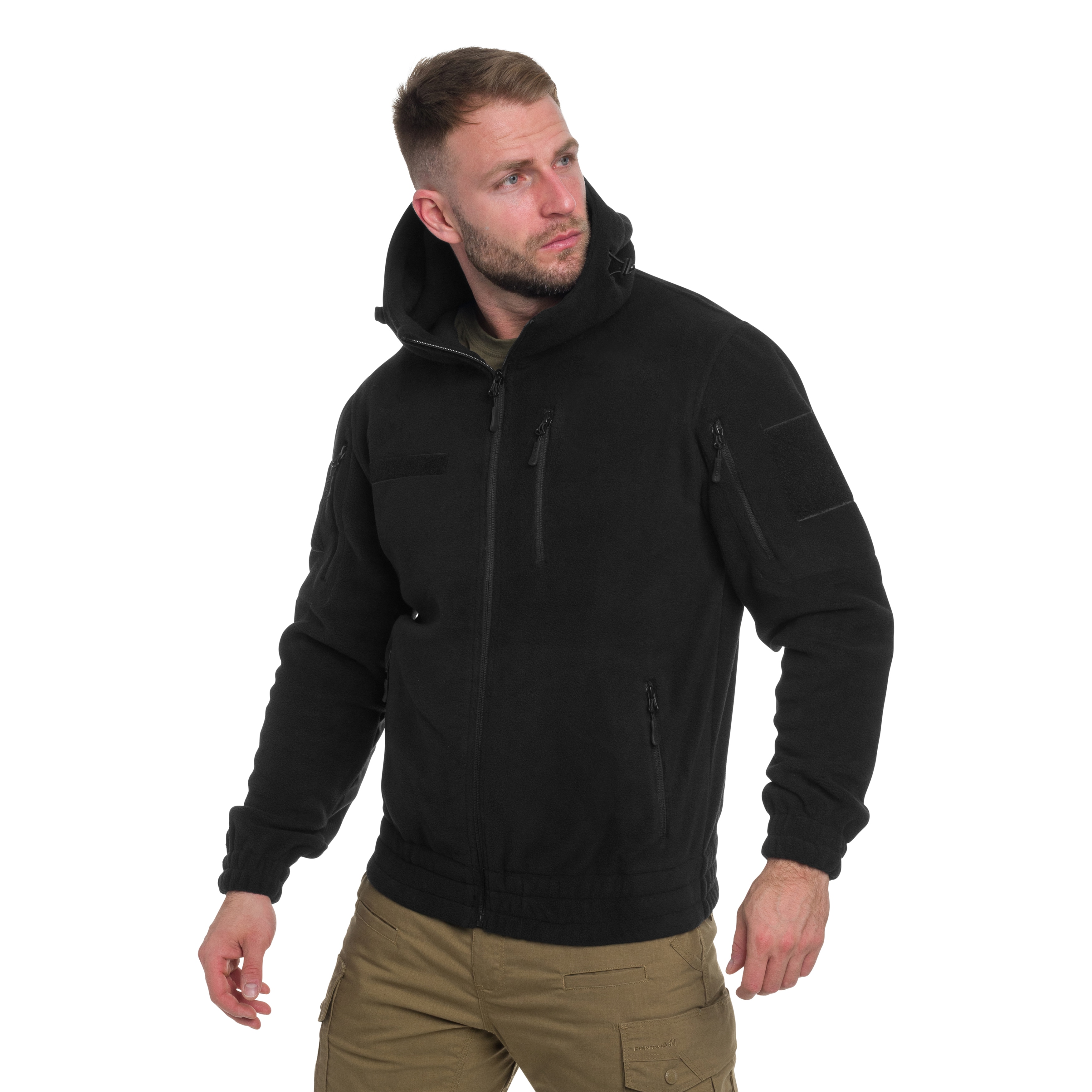 Bluză polar Mil-Tec Cold Weather Fleece Jacket GEN.II - Black