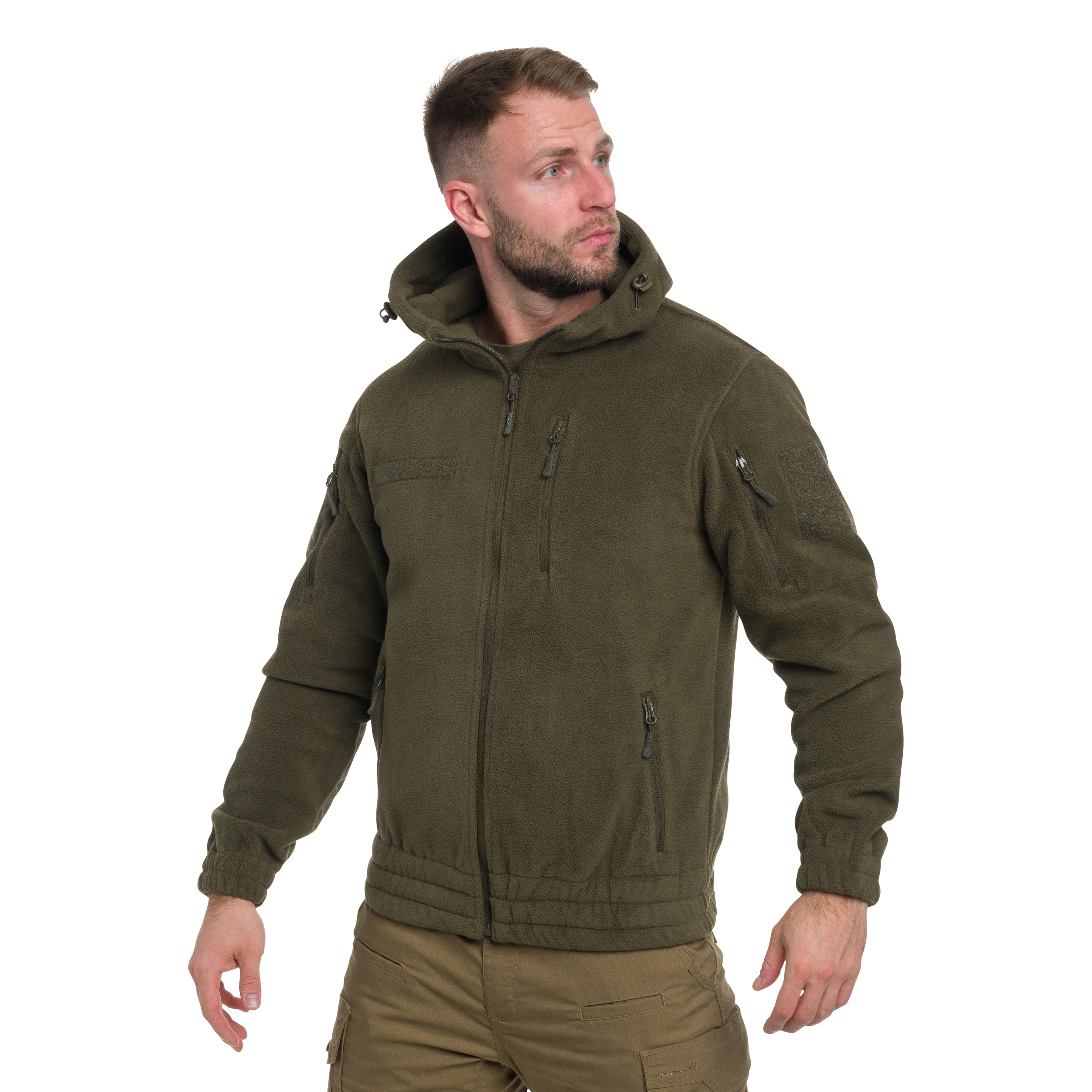 Bluză polar Mil-Tec Cold Weather Fleece Jacket GEN.II - Olive