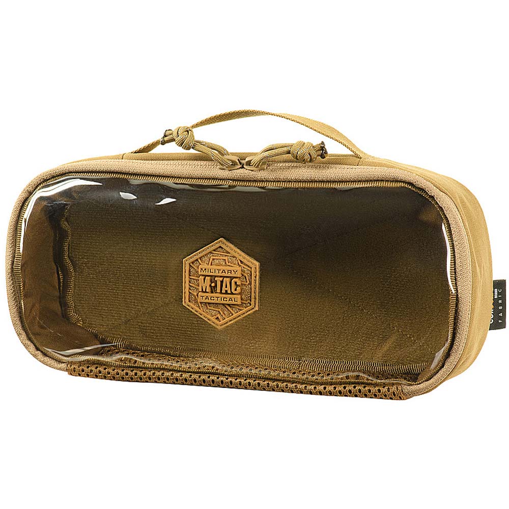 Organizator M-Tac Elite transparent Gen.II Medium (26 x 11 cm) - Coyote