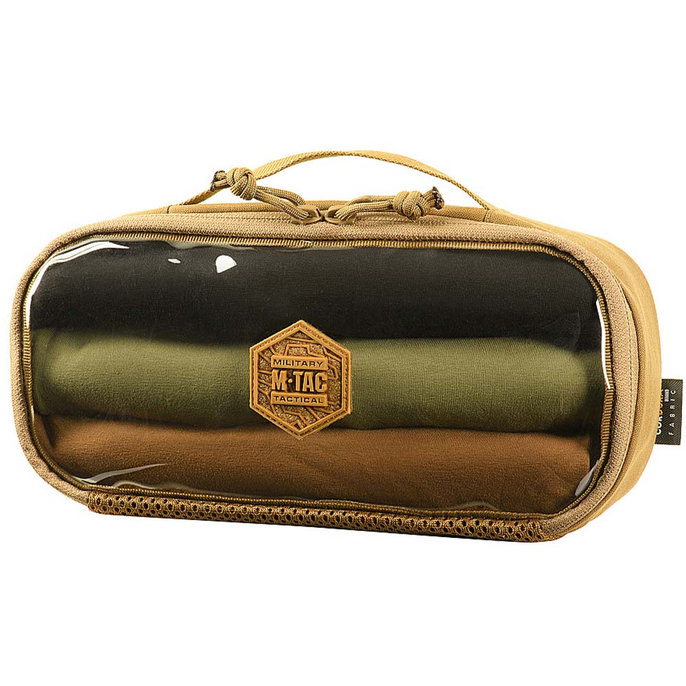 Organizator M-Tac Elite transparent Gen.II Medium (26 x 11 cm) - Coyote