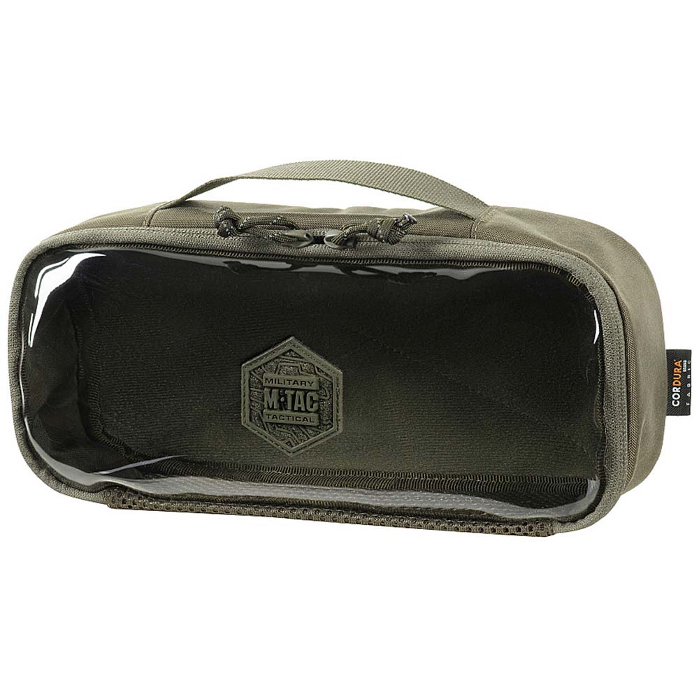 Organizator M-Tac Elite transparent Gen.II Medium (26 x 11 cm) - Ranger Green