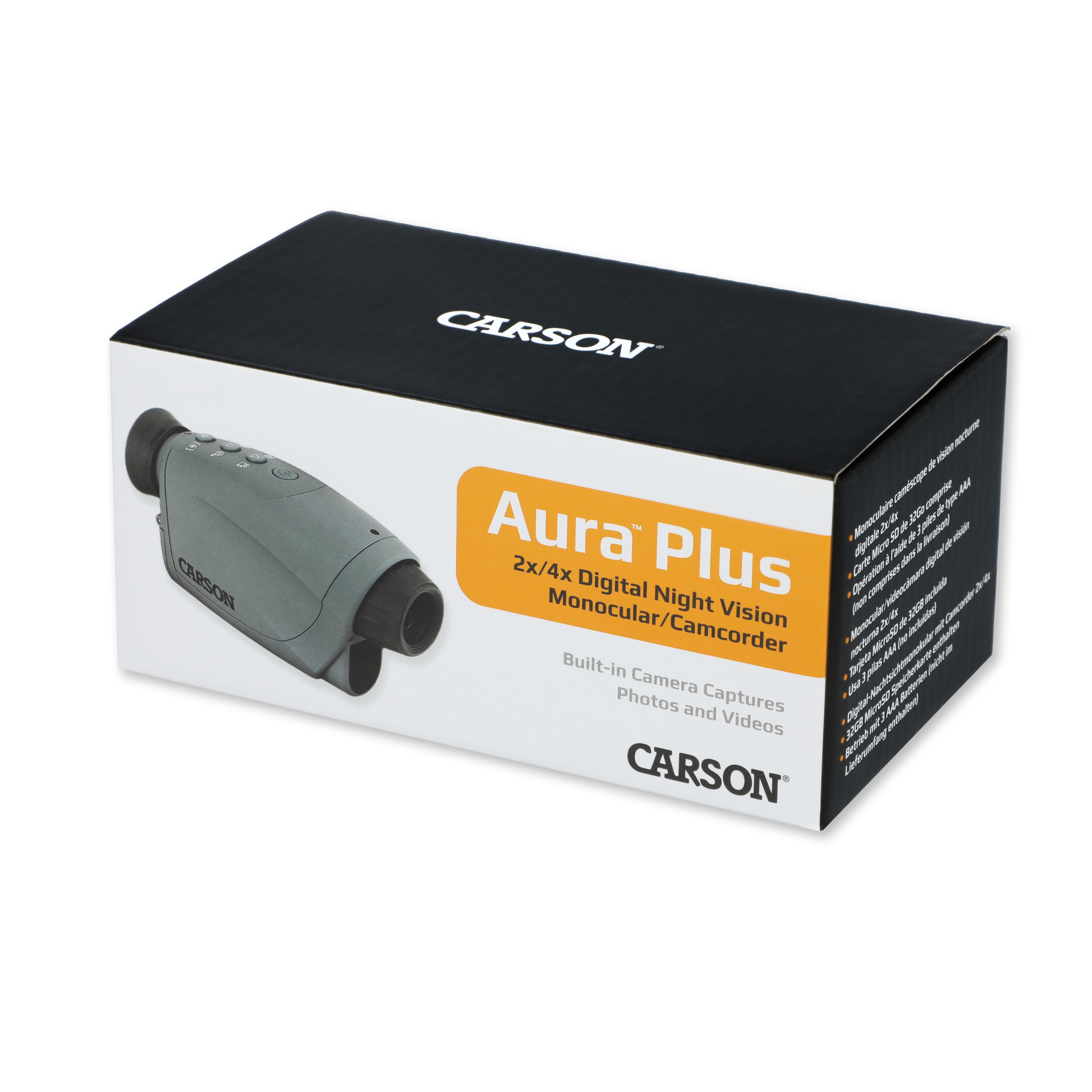Monocular Carson Aura Plus pentru vedere nocturnă 2x-4x