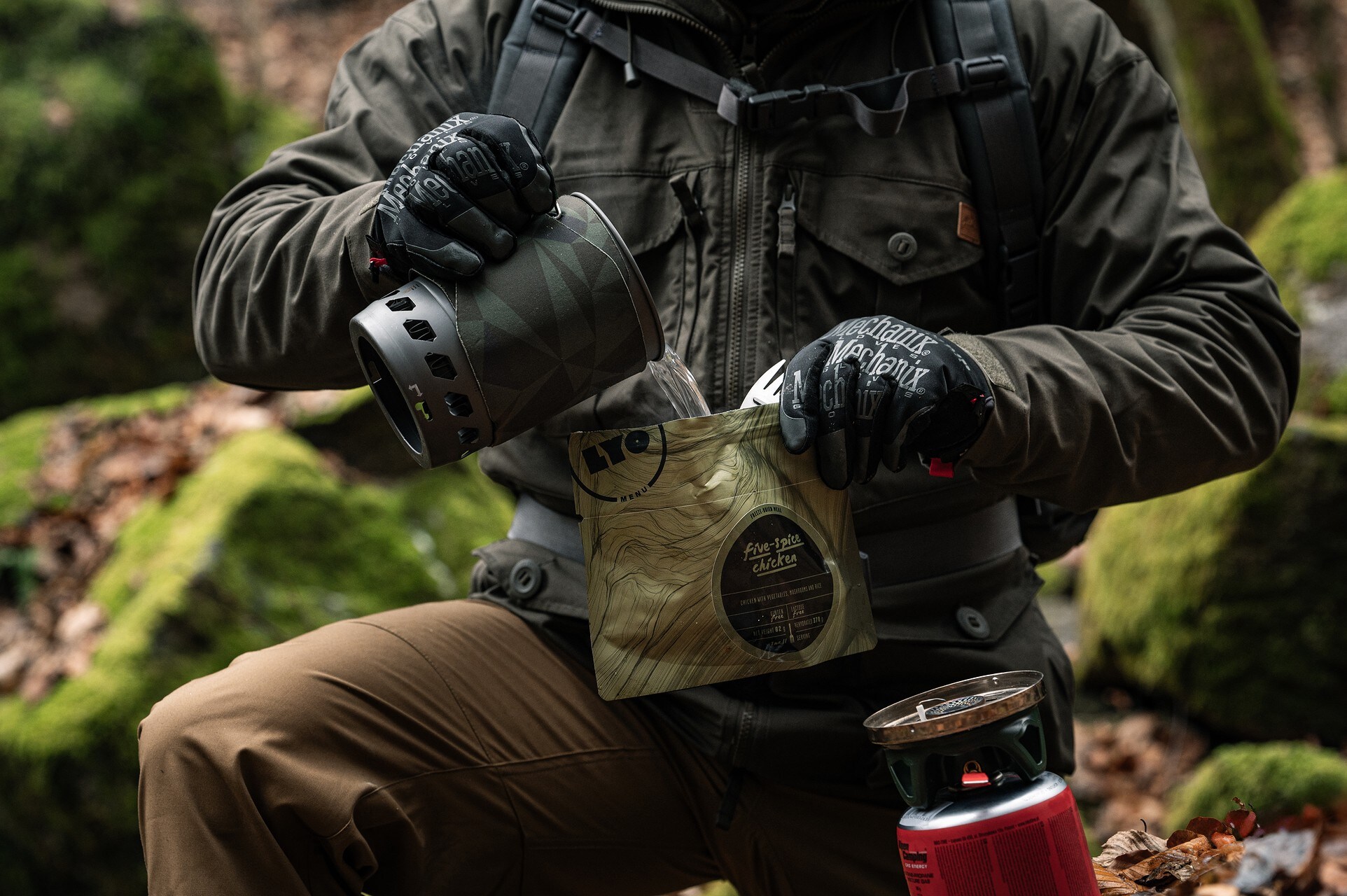 Alimente liofilizate LYOFOOD Field Pui cu 5 arome 370 g