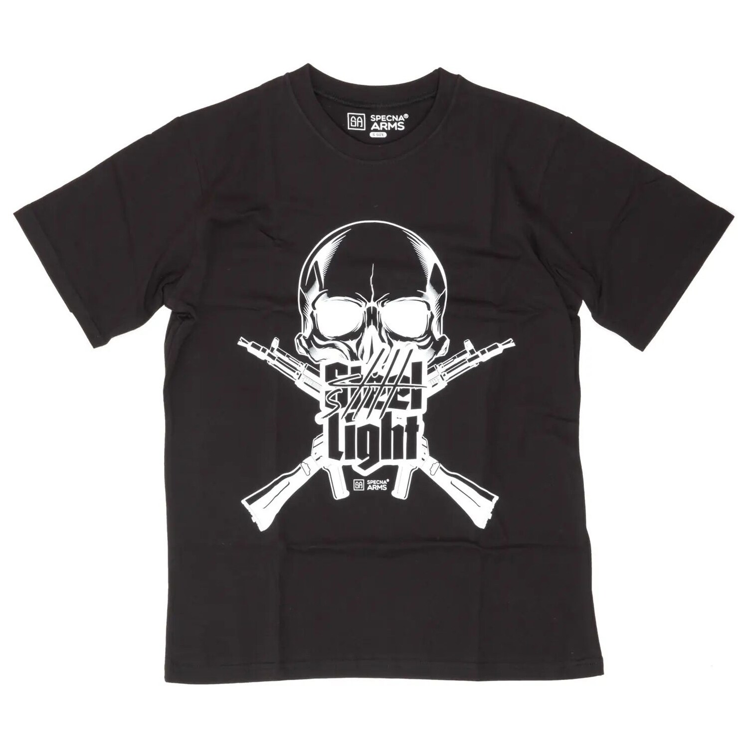 Tricou Specna Arms Core J-Series White Skeleton - Black