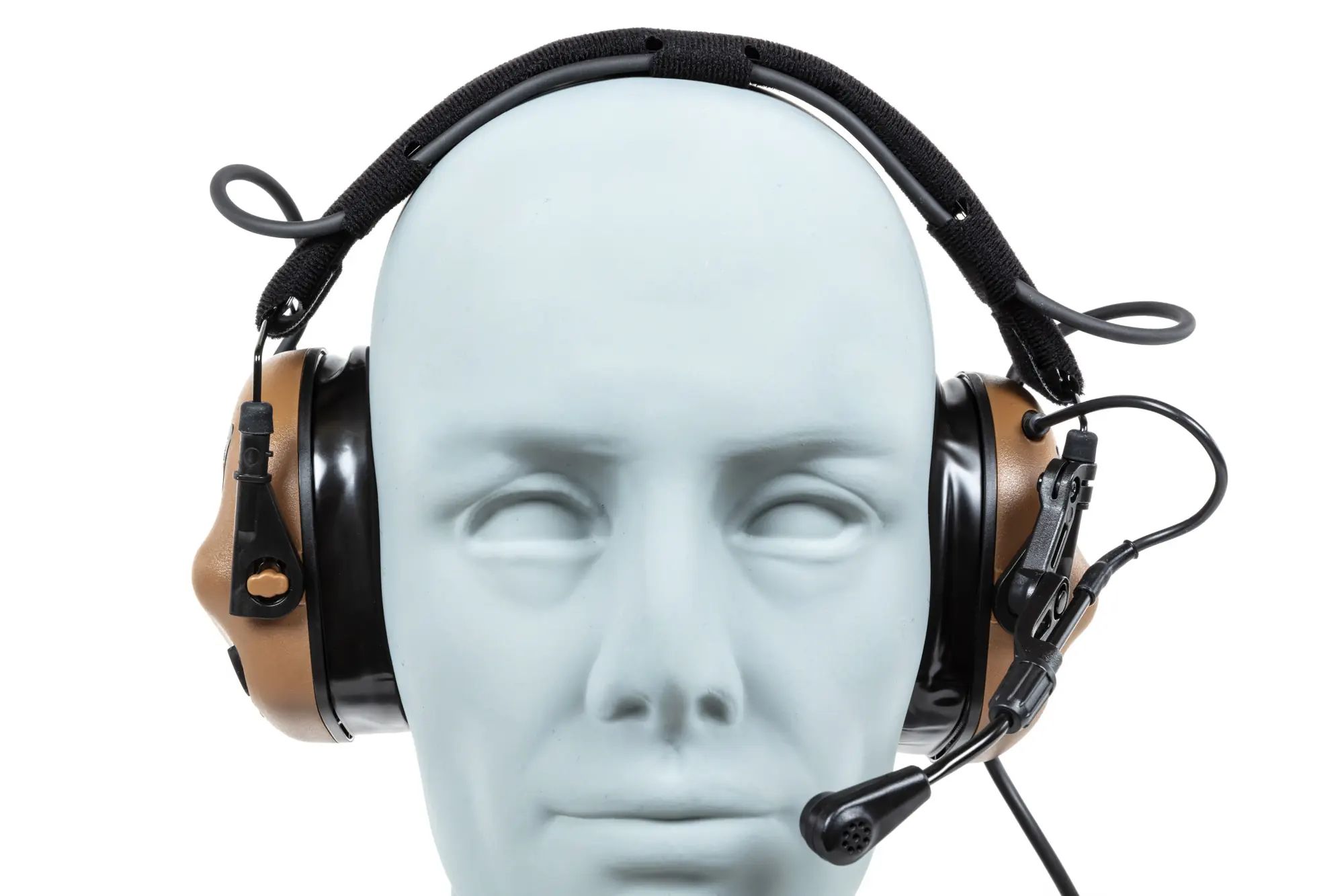 Protecție auditivă activă Earmor M32 Plus - Coyote Brown