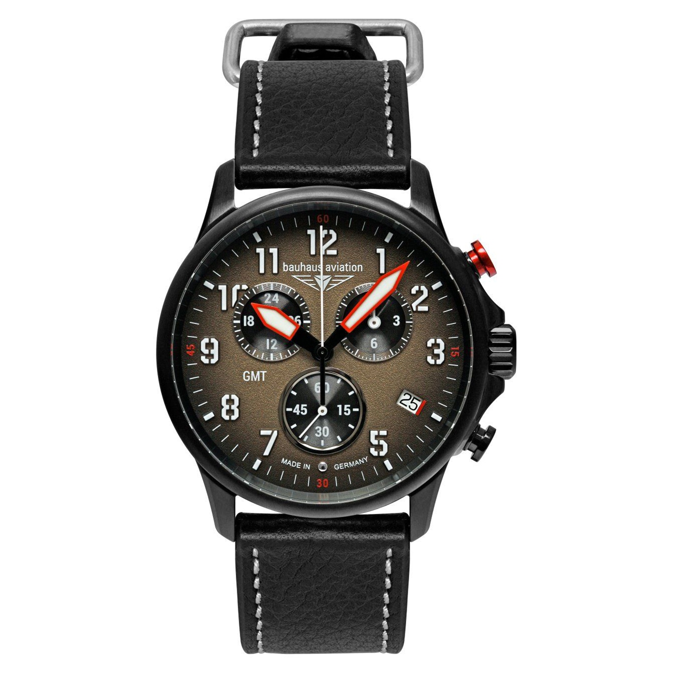 Ceas Bauhaus Aviation Quartz 28861 - Black