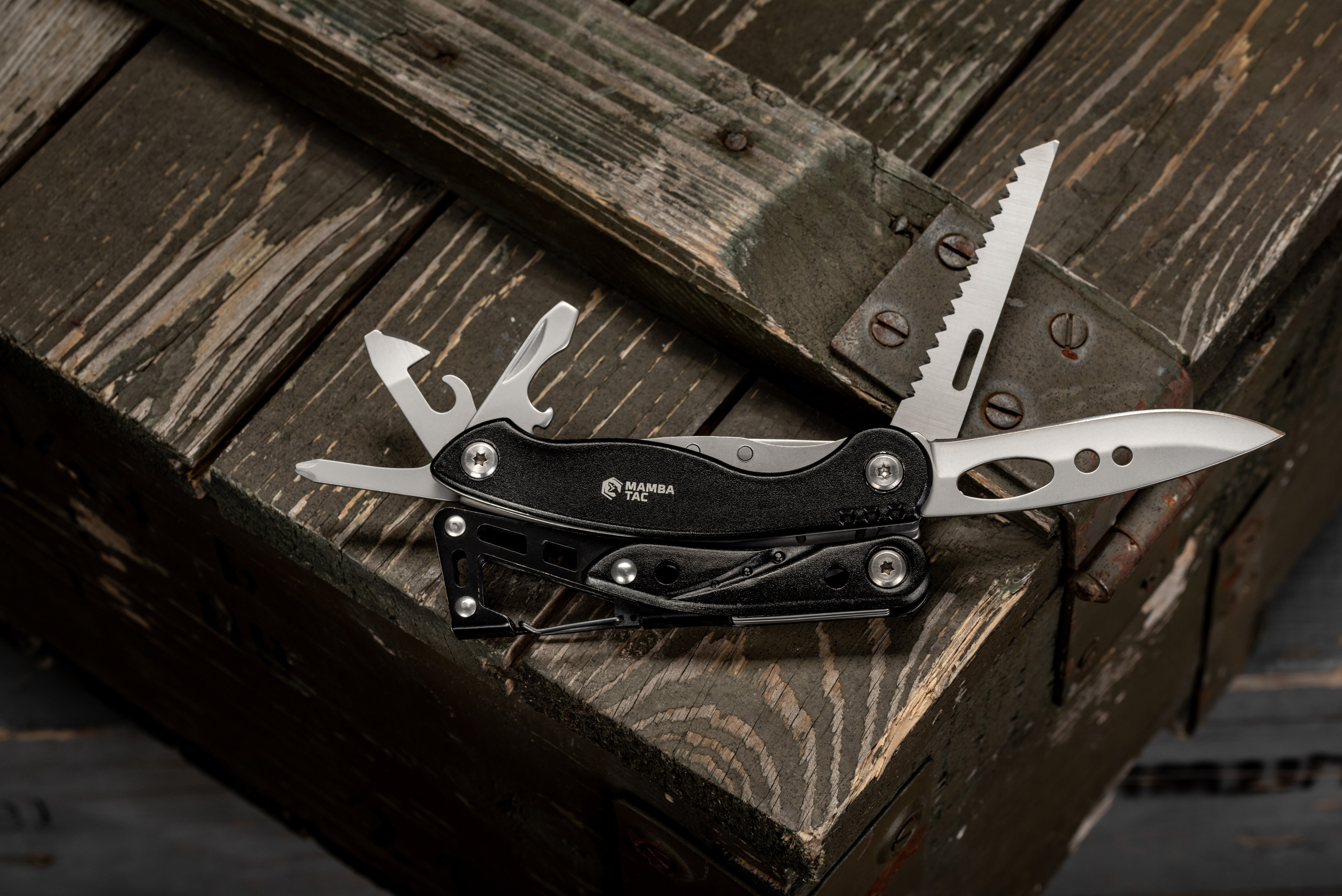 Multitool Mamba-Tac Smart 11în1 - Black