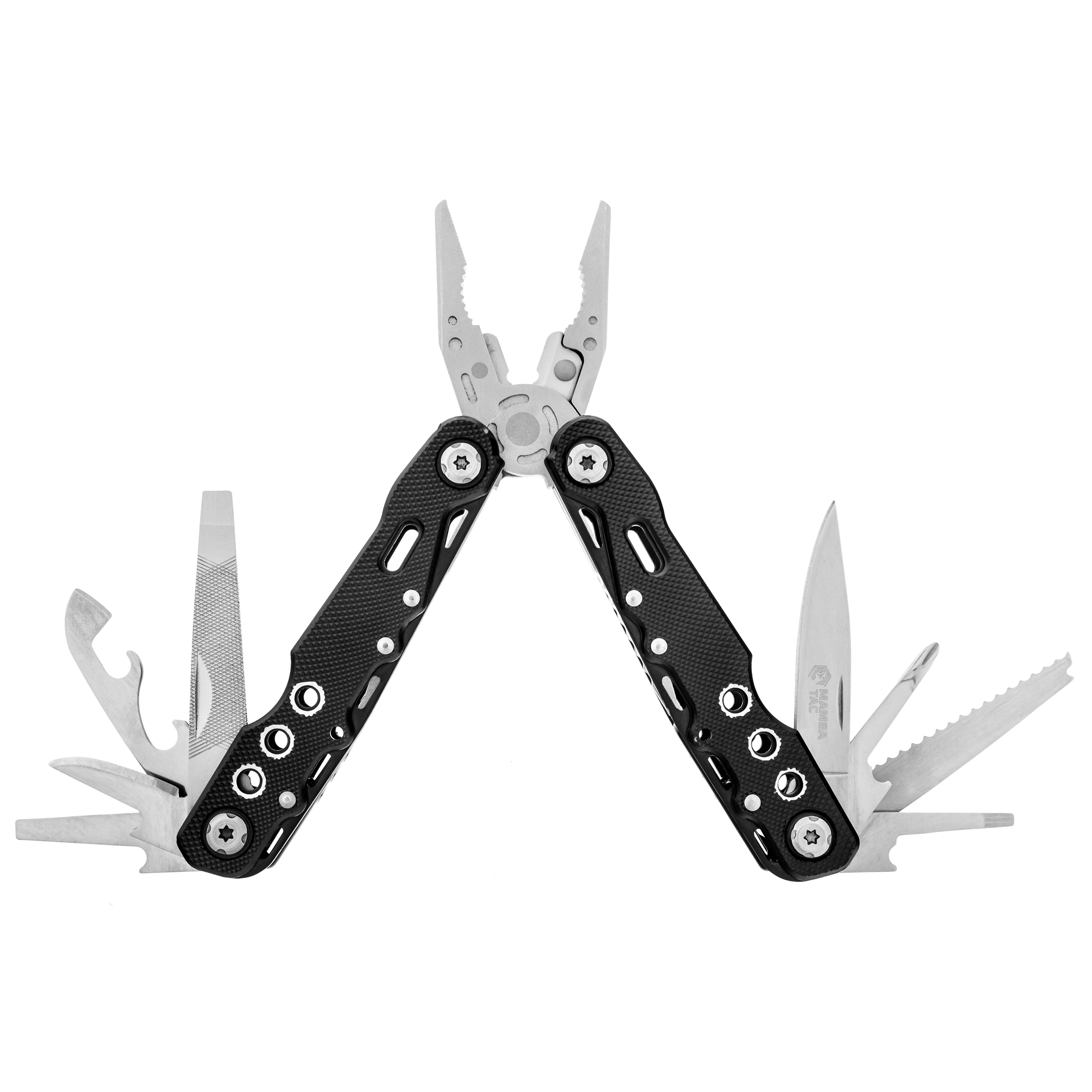 Multitool Mamba Tac Craft 12în1 - Black