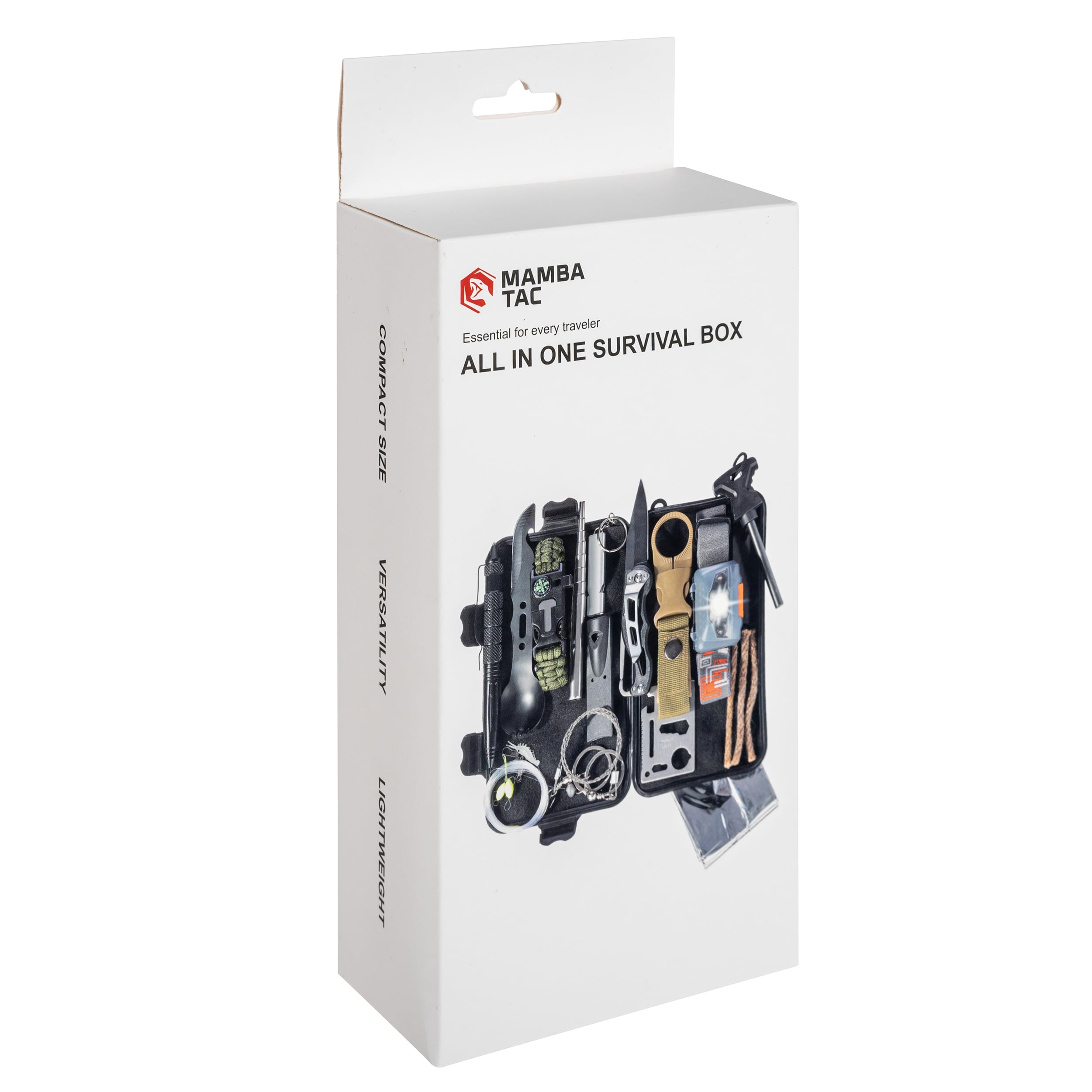 Trusă de supraviețuire Mamba Tac All In One Survival Box