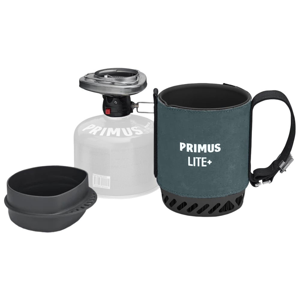 Arzător de drumeție Primus Lite Plus Stove System cu oală de 0,5 l - Verde